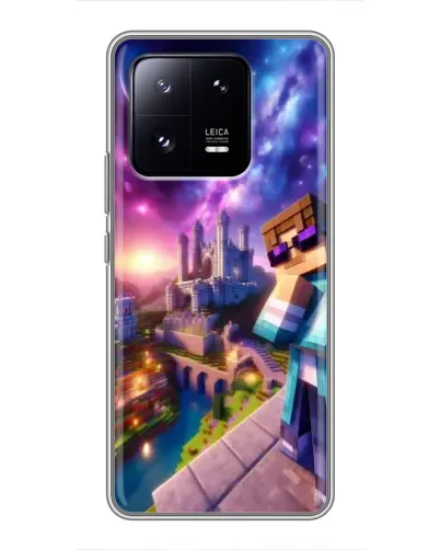 Чехол для Xiaomi 13 Pro с картинкой «Стив и космос»