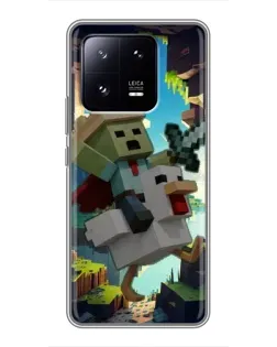Чохол для Xiaomi 13 Pro з картинкою «Стів та гусь» Чохол для Xiaomi 13 Pro з картинкою «Стів та гусь»
