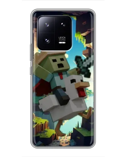 Чехол для Xiaomi 13 Pro с картинкой «Стив и гусь»