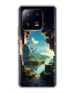 Чехол для Xiaomi 13 Pro с картинкой «Вид из пещеры»