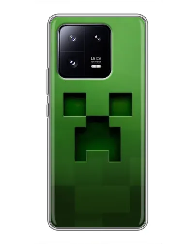 Чехол для Xiaomi 13 Pro с картинкой «Крипер микро-дизайн»