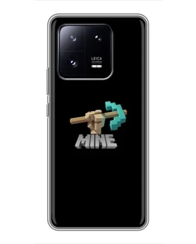 Чехол для Xiaomi 13 Pro с картинкой «Алмазная кирка»
