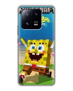Чехол для Xiaomi 13 Pro с картинкой «Губка Боб Minecraft» Чехол для Xiaomi 13 Pro с картинкой «Губка Боб Minecraft»