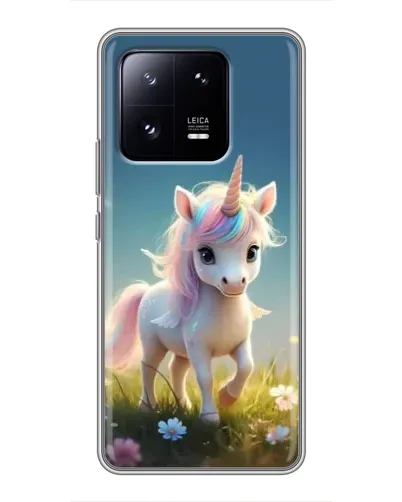 Чохол для Xiaomi 13 Pro з картинкою «Єдиноріг на галявині»