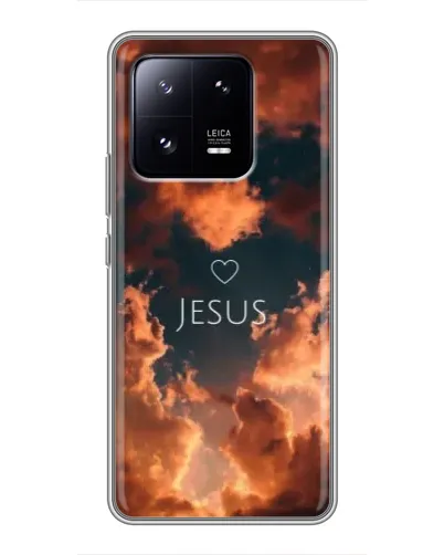 Чохол для Xiaomi 13 Pro з картинкою «Сяйво Імені Jesus»