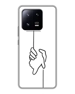 Чохол для Xiaomi 13 Pro з картинкою «Рука тримає»