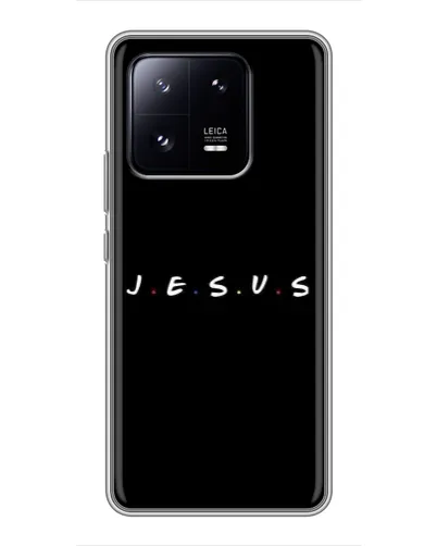 Чохол для Xiaomi 13 Pro з картинкою «Крапки віри J.E.S.U.S.»