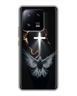 Чохол для Xiaomi 13 Pro з картинкою «Голуб та Світло»