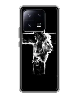 Чехол для Xiaomi 13 Pro с картинкой «Сияющий крест Jesus»