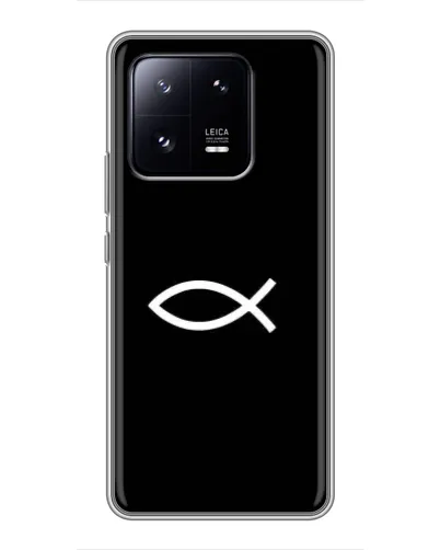 Чехол для Xiaomi 13 Pro с картинкой «Символ рыбы Jesus» Чехол для Xiaomi 13 Pro с картинкой «Символ рыбы Jesus»