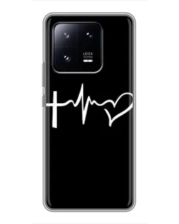 Чехол для Xiaomi 13 Pro с картинкой «Пульс веры»