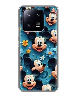 Чохол для Xiaomi 13 Pro з картинкою «Паттерн Міккі та Мінні»
