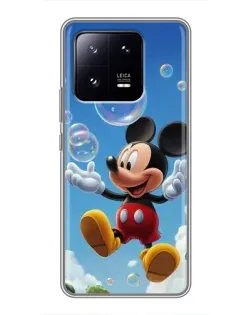 Чохол для Xiaomi 13 Pro з картинкою «Mickey та мильні бульбашки»