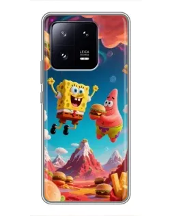 Чохол для Xiaomi 13 Pro з картинкою «Космічний фастфуд»