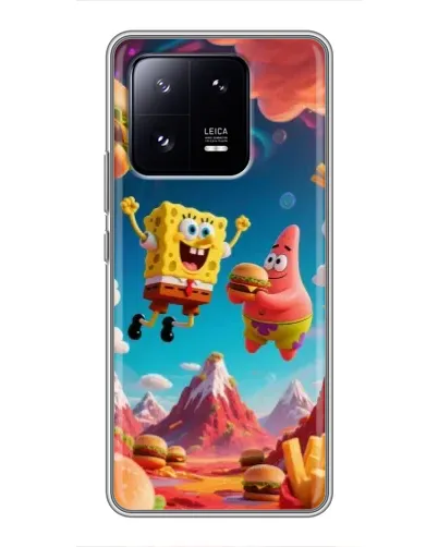 Чохол для Xiaomi 13 Pro з картинкою «Космічний фастфуд»