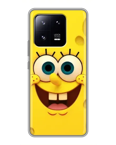 Чохол для Xiaomi 13 Pro з картинкою «Губка Боб посмішка»