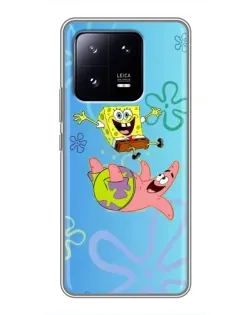 Чохол для Xiaomi 13 Pro з картинкою «Спанч Боб та Патрік»