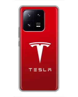 Чехол для Xiaomi 13 Pro с картинкой «Tesla Red Classic» Чехол для Xiaomi 13 Pro с картинкой «Tesla Red Classic»