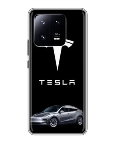 Чехол для Xiaomi 13 Pro с картинкой «Tesla Model Y»