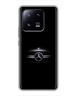 Чехол для Xiaomi 13 Pro с картинкой «Mercedes — абстрактные линии» Чехол для Xiaomi 13 Pro с картинкой «Mercedes — абстрактные линии»