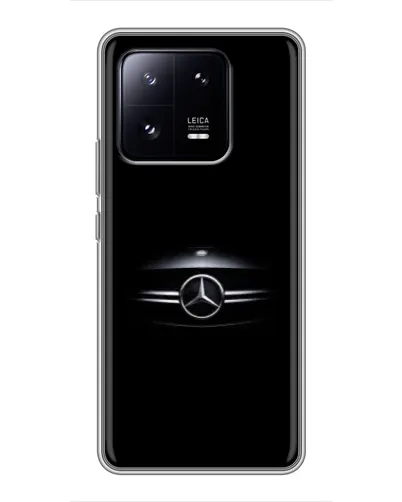 Чехол для Xiaomi 13 Pro с картинкой «Mercedes — абстрактные линии»