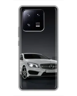 Чехол для Xiaomi 13 Pro с картинкой «Mercedes AMG GT Silver» Чехол для Xiaomi 13 Pro с картинкой «Mercedes AMG GT Silver»