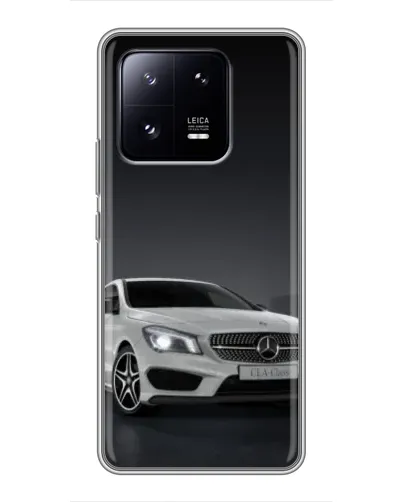 Чехол для Xiaomi 13 Pro с картинкой «Mercedes AMG GT Silver»