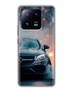 Чехол для Xiaomi 13 Pro с картинкой «Mercedes — ночной город» Чехол для Xiaomi 13 Pro с картинкой «Mercedes — ночной город»