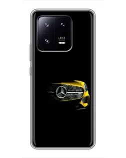 Чехол для Xiaomi 13 Pro с картинкой «Mercedes — ретро стиль»