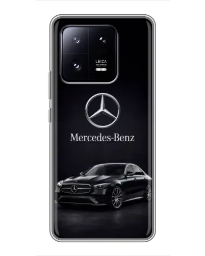 Чехол для Xiaomi 13 Pro с картинкой «Mercedes — решетка радиатора»