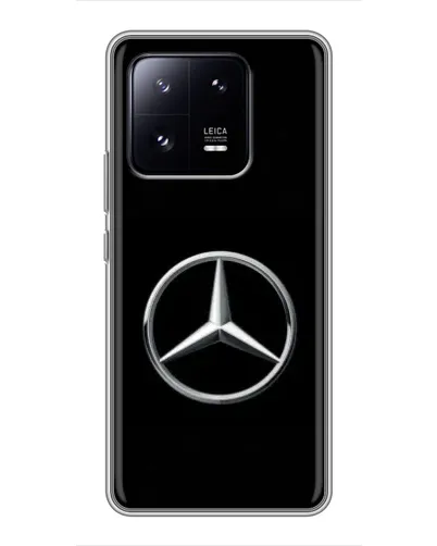 Чехол для Xiaomi 13 Pro с картинкой «Mercedes классический лого»