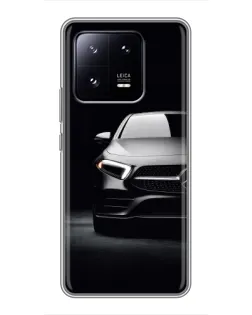 Чехол для Xiaomi 13 Pro с картинкой «Свет фар Mercedes»