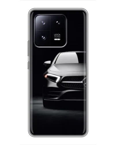 Чехол для Xiaomi 13 Pro с картинкой «Свет фар Mercedes»