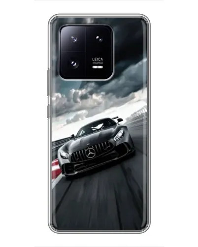 Чехол для Xiaomi 13 Pro с картинкой «Гоночный Mercedes AMG»