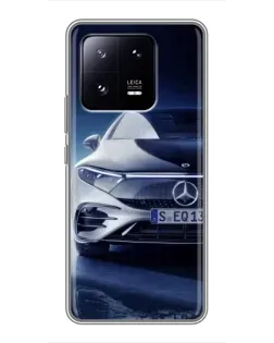 Чехол для Xiaomi 13 Pro с картинкой «Mercedes EQ — будущее»