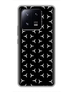 Чохол для Xiaomi 13 Pro з картинкою «Mercedes паттерн зірок»