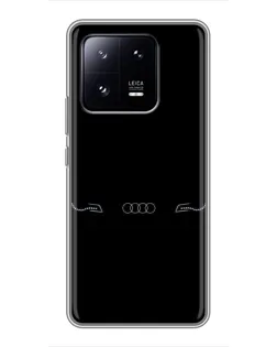 Чехол для Xiaomi 13 Pro с картинкой «Audi — световой подпись» Чехол для Xiaomi 13 Pro с картинкой «Audi — световой подпись»