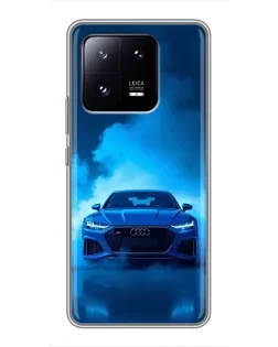 Чехол для Xiaomi 13 Pro с картинкой «Audi — голубая энергия»