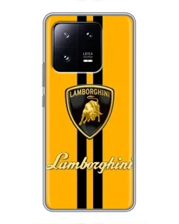 Чехол для Xiaomi 13 Pro с картинкой «Lamborghini Stripe желтый» Чехол для Xiaomi 13 Pro с картинкой «Lamborghini Stripe желтый»