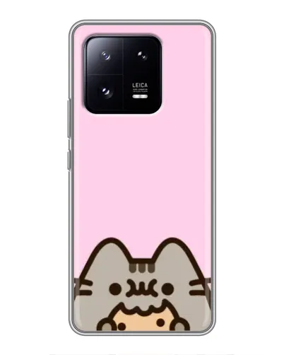 Чохол для Xiaomi 13 Pro з картинкою «Pusheen та печиво»