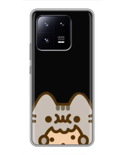 Чохол для Xiaomi 13 Pro з картинкою «Пушин на чорному»