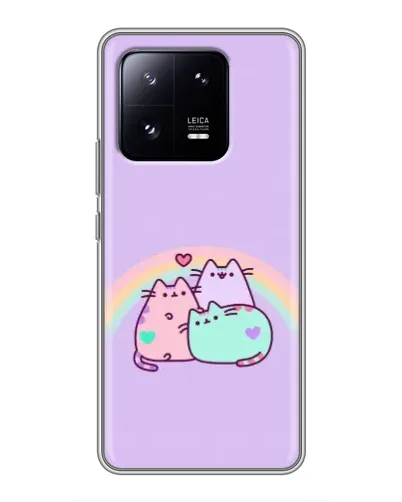 Чохол для Xiaomi 13 Pro з картинкою «Веселкові Пушини»