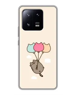 Чехол для Xiaomi 13 Pro с картинкой «Пушин на шариках»