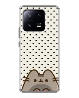 Чехол для Xiaomi 13 Pro с картинкой «Пушин в горошек»