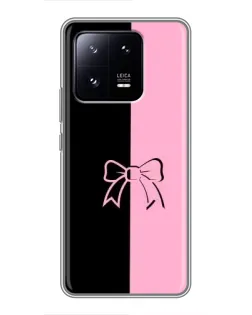 Чехол для Xiaomi 13 Pro с картинкой «Половинки банта»
