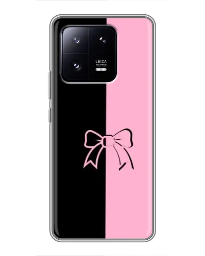 Чехол для Xiaomi 13 Pro с картинкой «Половинки банта» Чехол для Xiaomi 13 Pro с картинкой «Половинки банта»