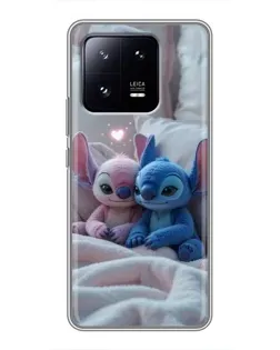 Чохол для Xiaomi 13 Pro з картинкою «Плюшеві Стіч Ангел»