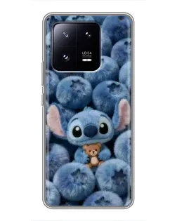 Чехол для Xiaomi 13 Pro с картинкой «Стич и голубика» Чехол для Xiaomi 13 Pro с картинкой «Стич и голубика»