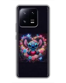 Чехол для Xiaomi 13 Pro с картинкой «Stitch в цветах» Чехол для Xiaomi 13 Pro с картинкой «Stitch в цветах»