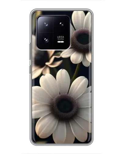 Чехол для Xiaomi 13 Pro с картинкой «Белые маргаритки макро» Чехол для Xiaomi 13 Pro с картинкой «Белые маргаритки макро»